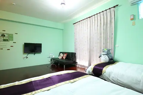 森林樂園 三人房 照片 4
